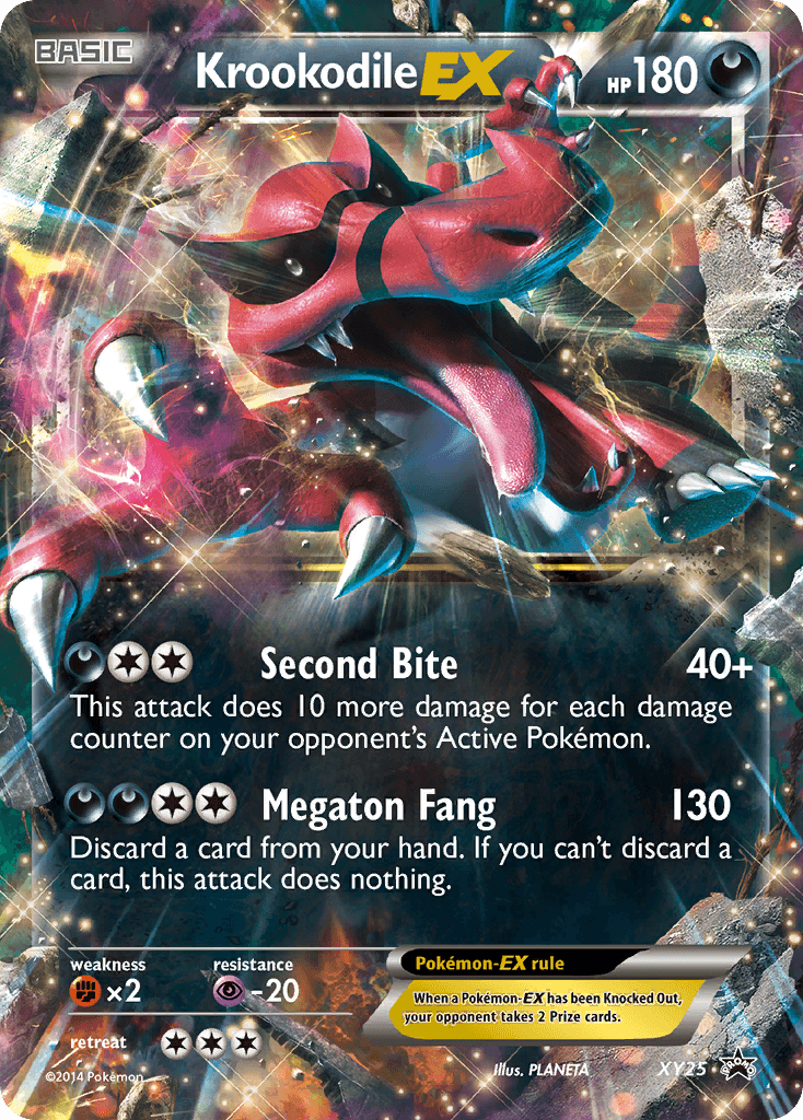 Krookodile-EX XY Black Star Promos