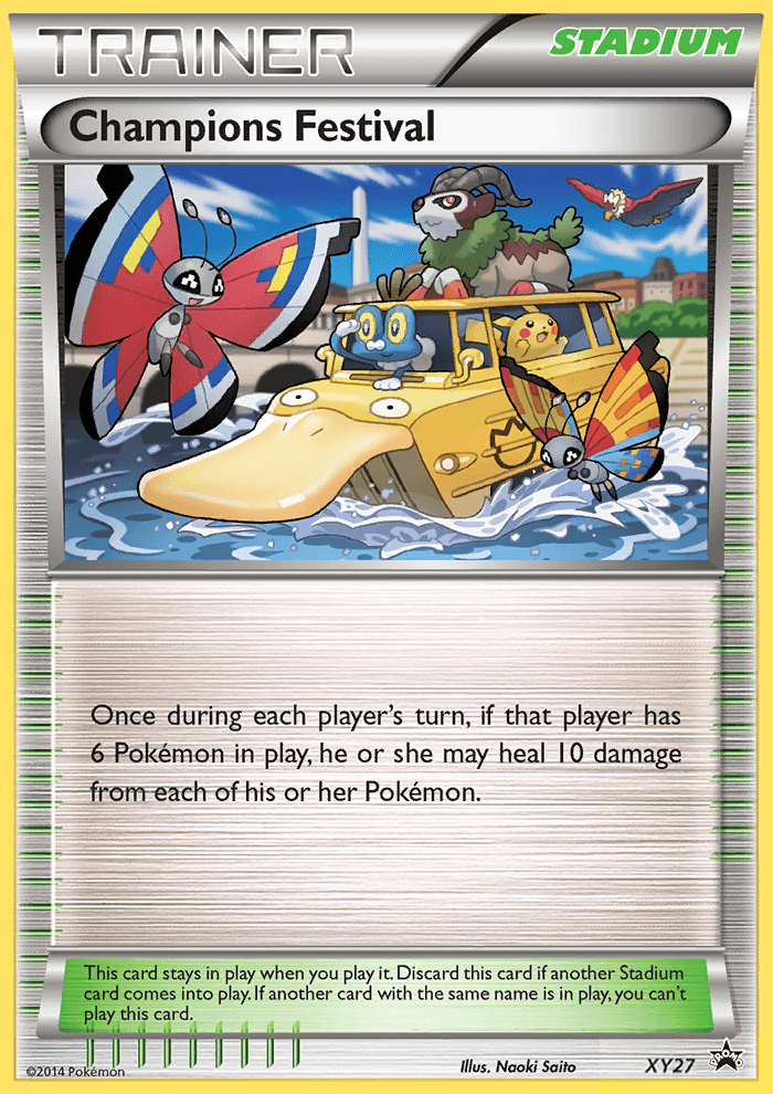 Champions Festival XY Black Star Promos