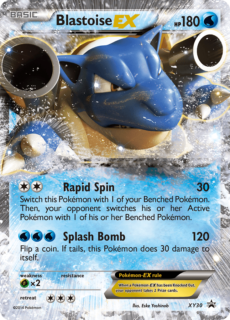 Blastoise-EX XY Black Star Promos