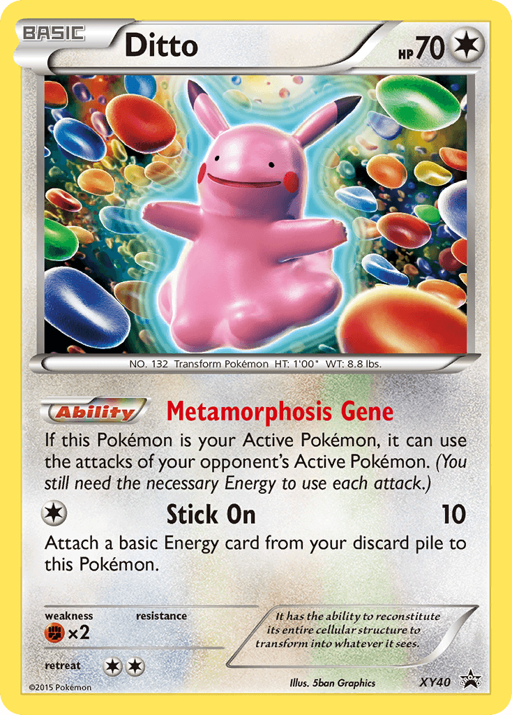 Ditto XY Black Star Promos