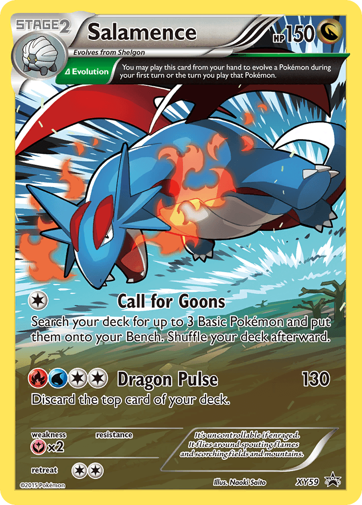 Salamence XY Black Star Promos