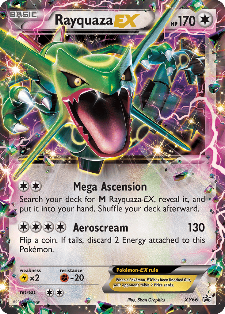 Rayquaza-EX XY Black Star Promos