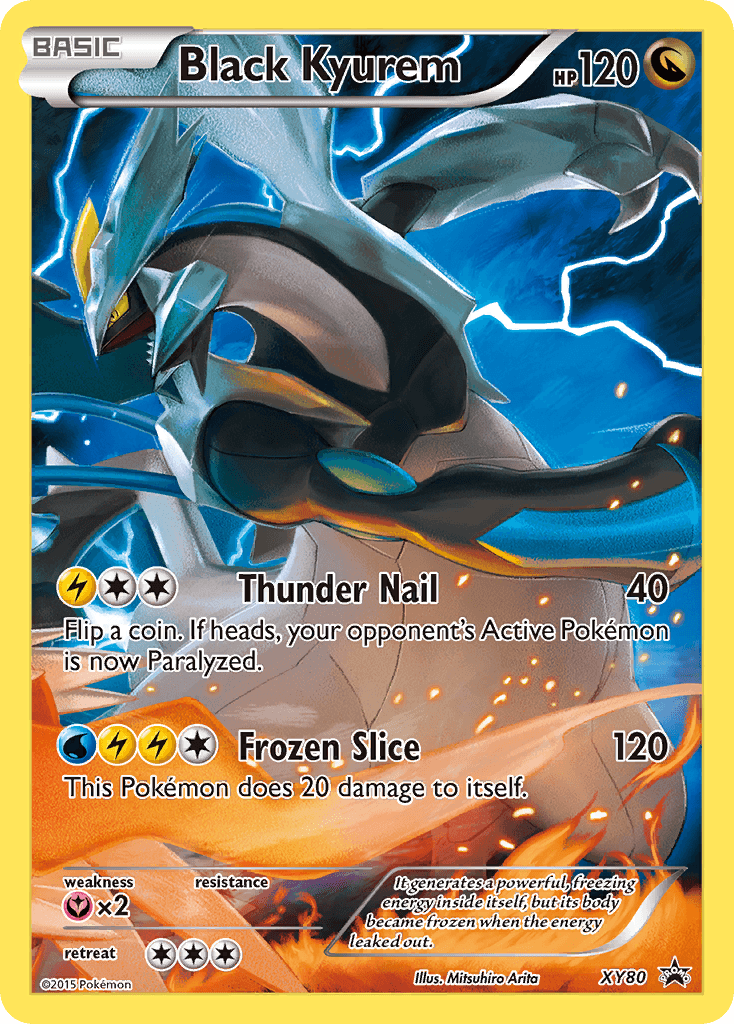 Black Kyurem XY Black Star Promos