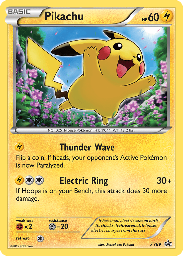 Pikachu XY Black Star Promos