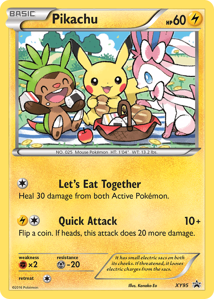 Pikachu XY Black Star Promos