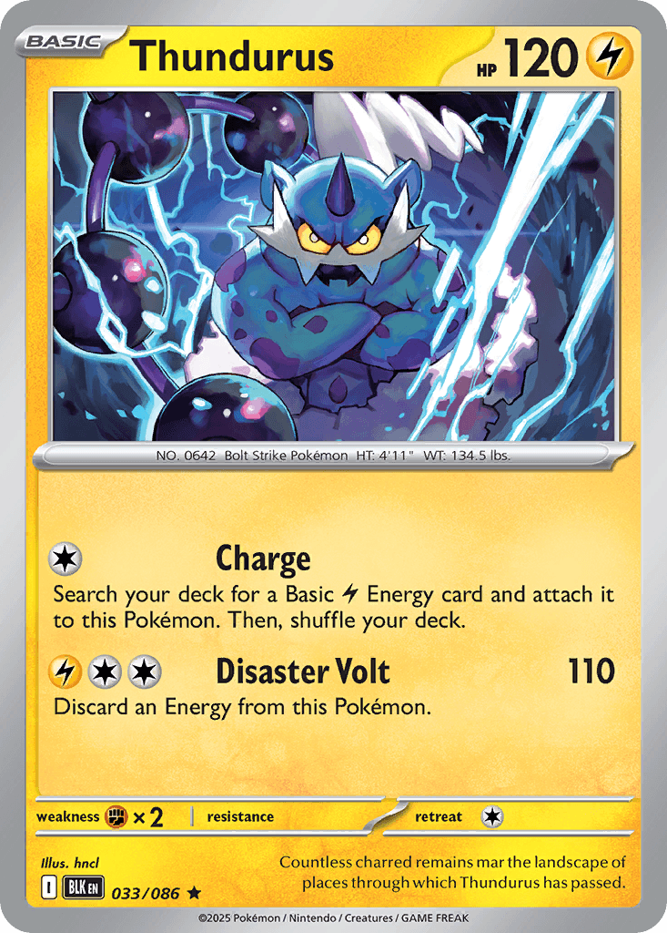 Thundurus Black Bolt
