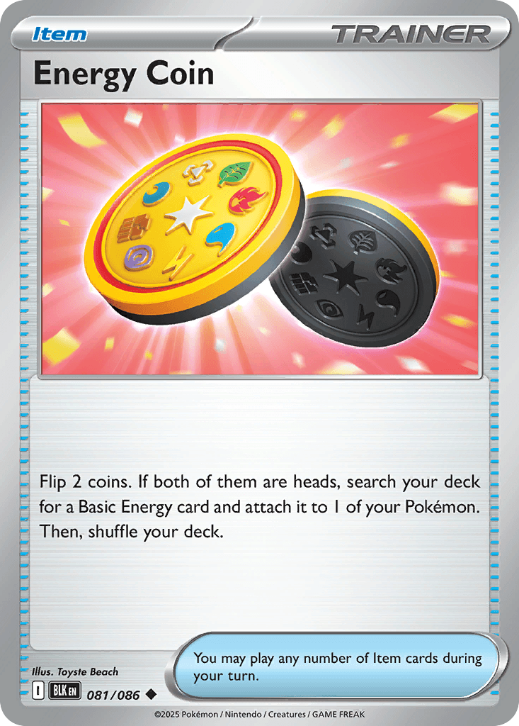 Energy Coin Black Bolt