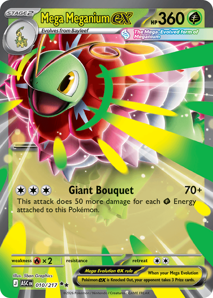 Mega Meganium ex Ascended Heroes