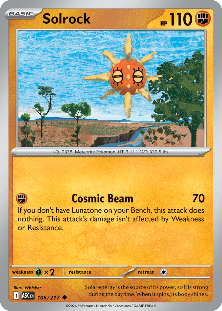 Solrock Ascended Heroes