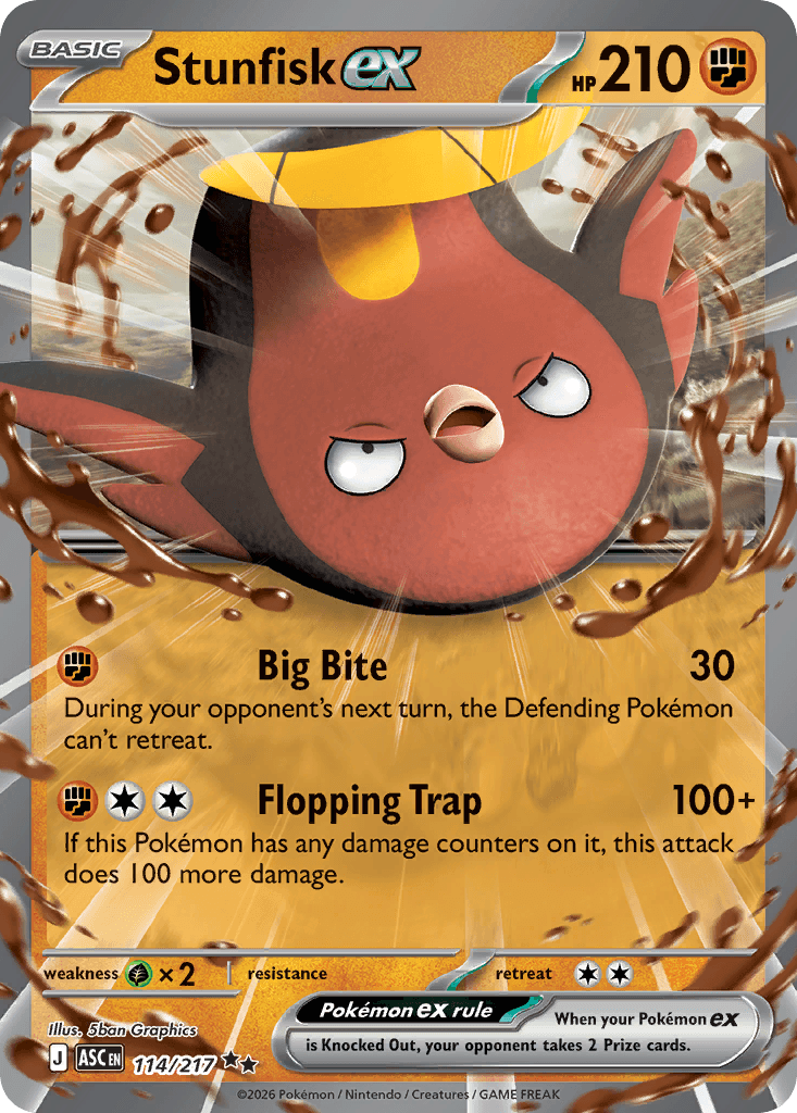 Stunfisk ex Ascended Heroes