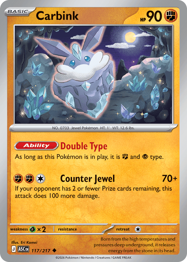 Carbink Ascended Heroes