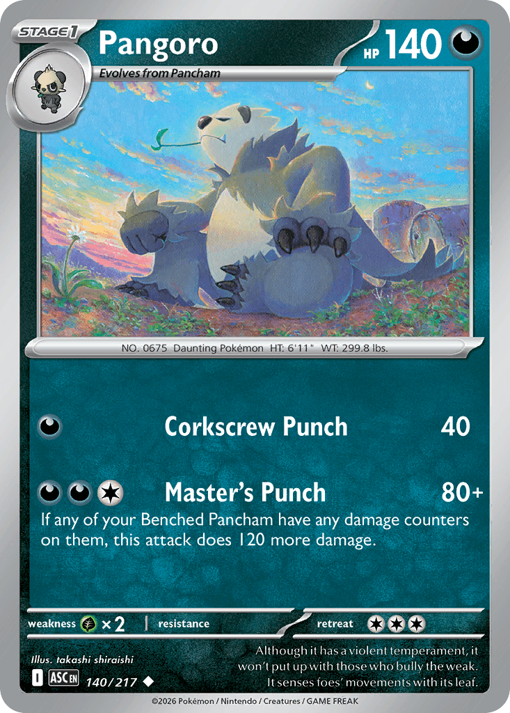 Pangoro Ascended Heroes