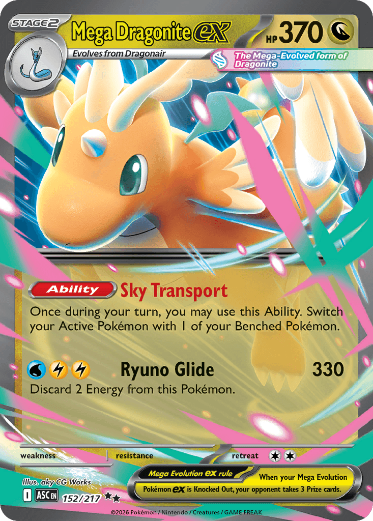Mega Dragonite ex Ascended Heroes