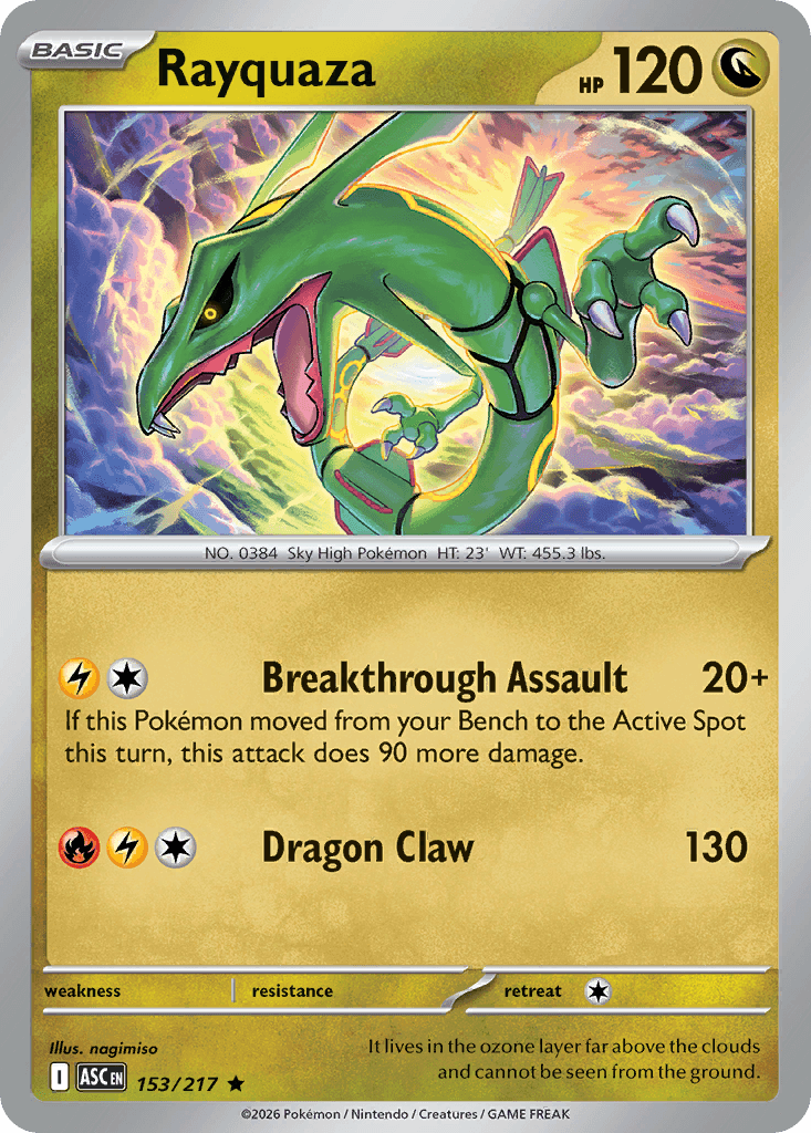 Rayquaza Ascended Heroes