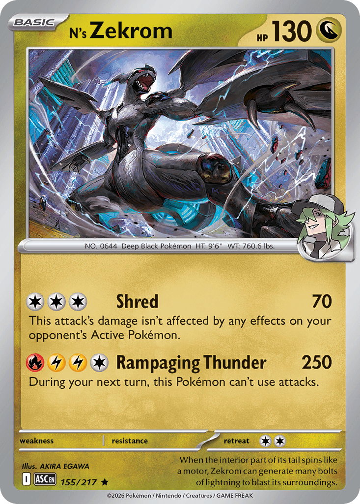 N's Zekrom Ascended Heroes