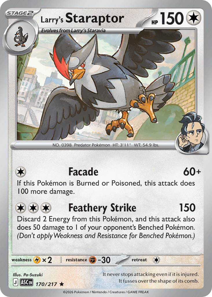 Larry's Staraptor Ascended Heroes