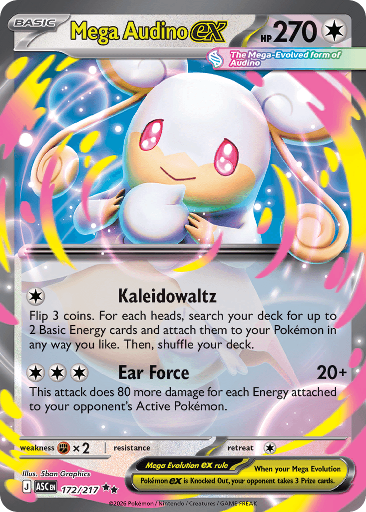 Mega Audino ex Ascended Heroes
