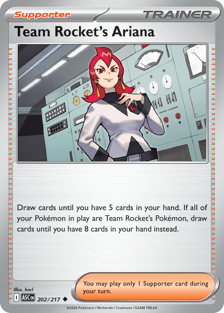 Team Rocket's Ariana Ascended Heroes