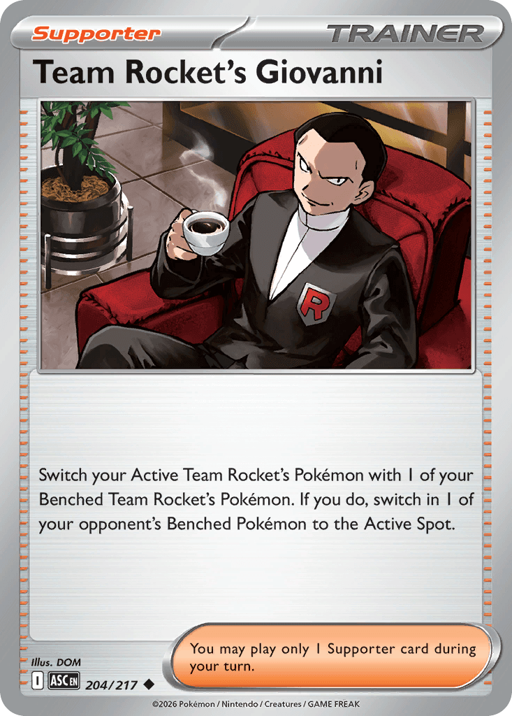 Team Rocket's Giovanni Ascended Heroes