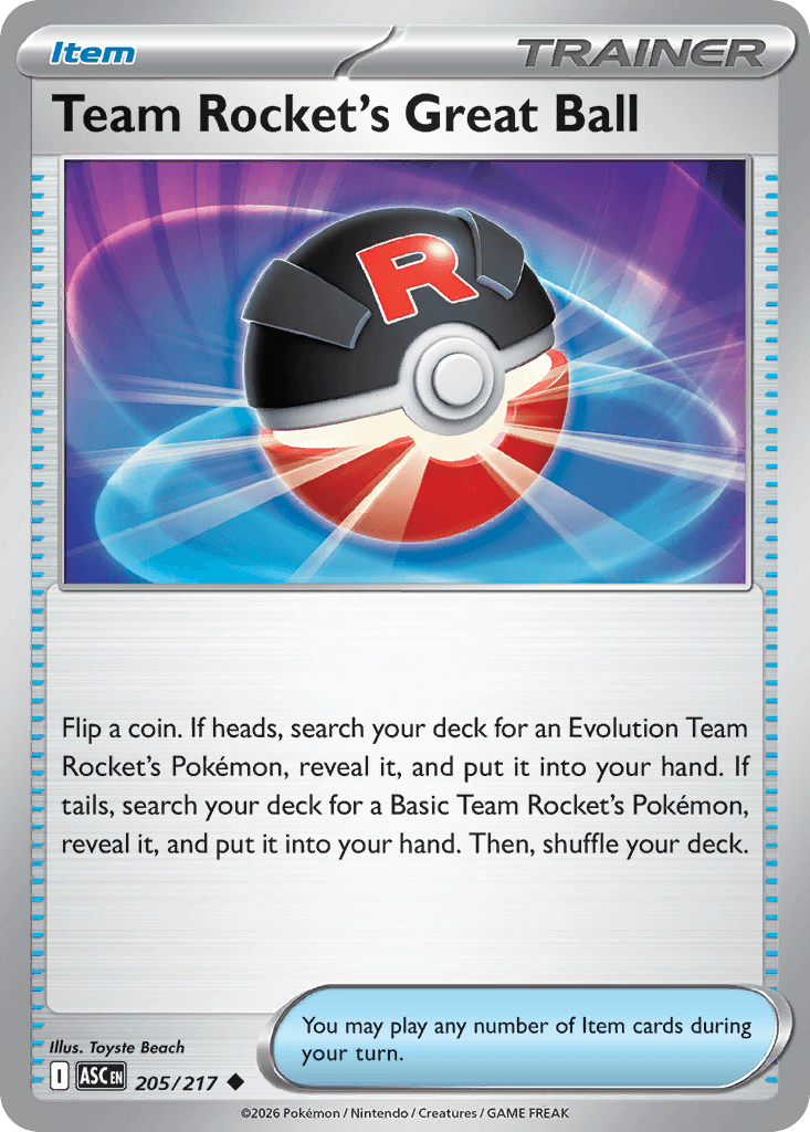 Team Rocket's Great Ball Ascended Heroes