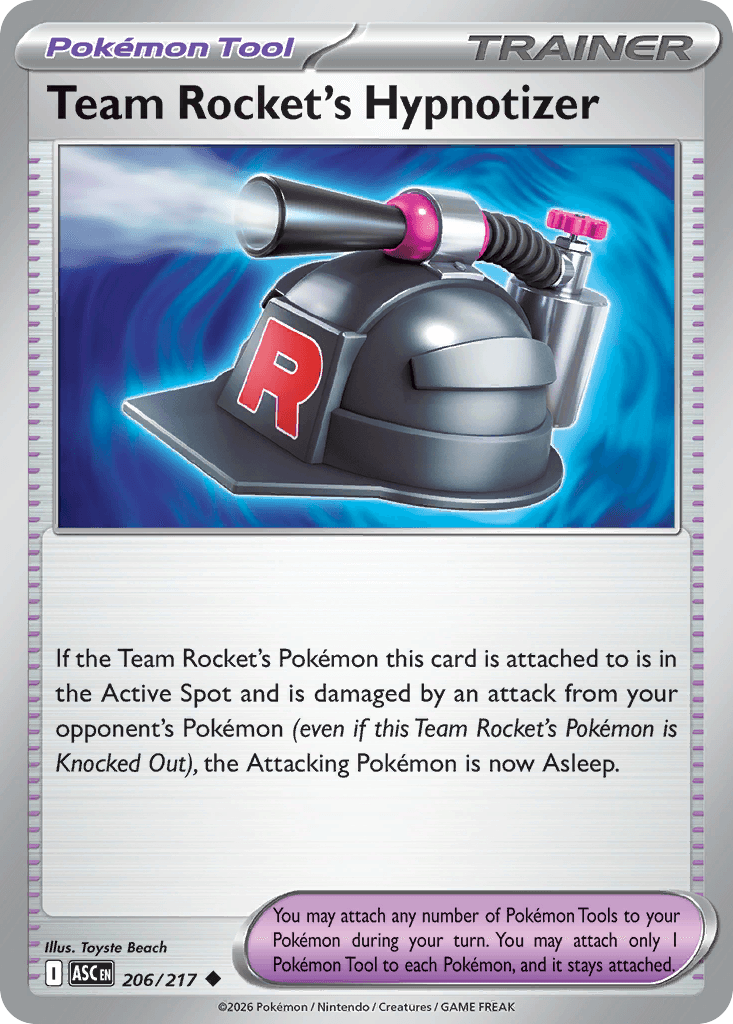 Team Rocket's Hypnotizer Ascended Heroes