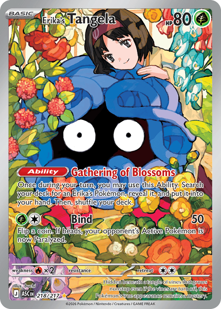 Erika's Tangela Ascended Heroes