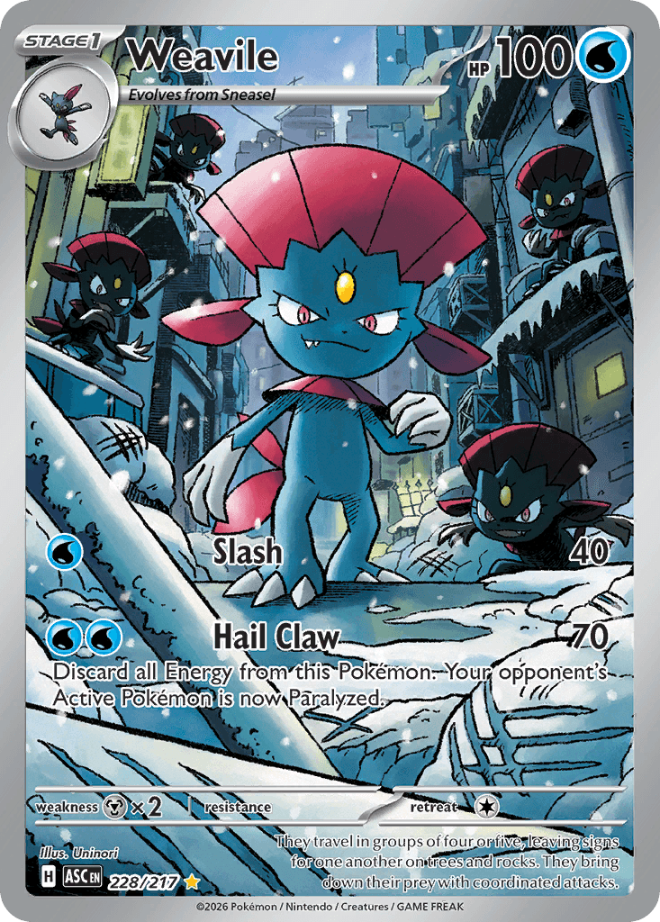 Weavile Ascended Heroes