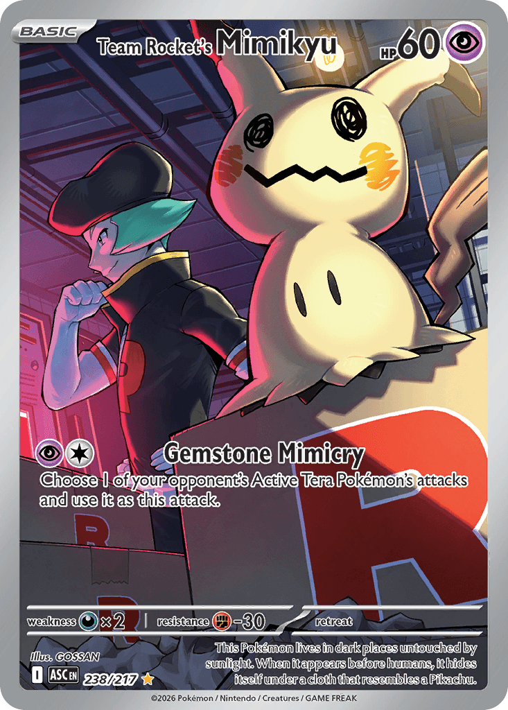 Team Rocket's Mimikyu Ascended Heroes