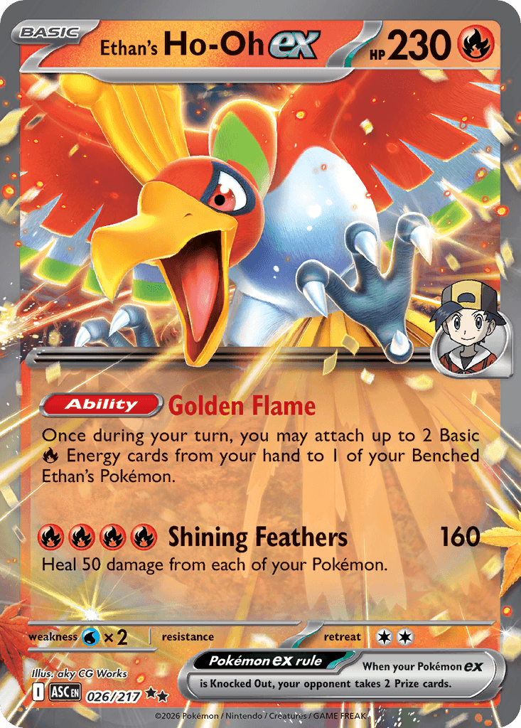 Ethan's Ho-Oh ex Ascended Heroes