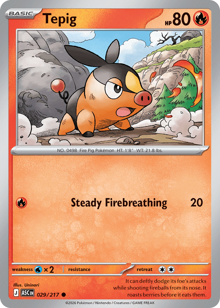 Tepig Ascended Heroes
