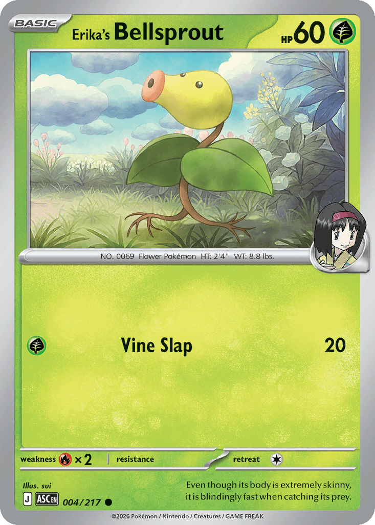 Erika's Bellsprout Ascended Heroes