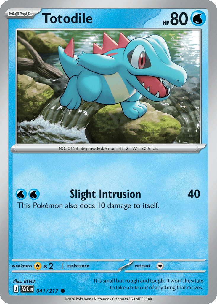Totodile Ascended Heroes