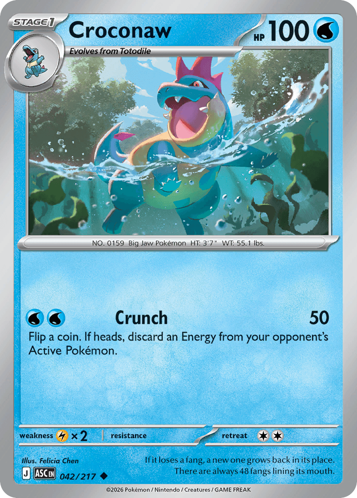 Croconaw Ascended Heroes