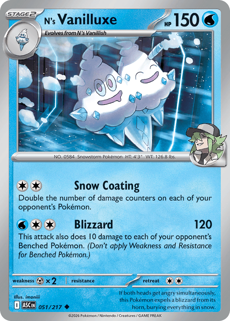 N's Vanilluxe Ascended Heroes