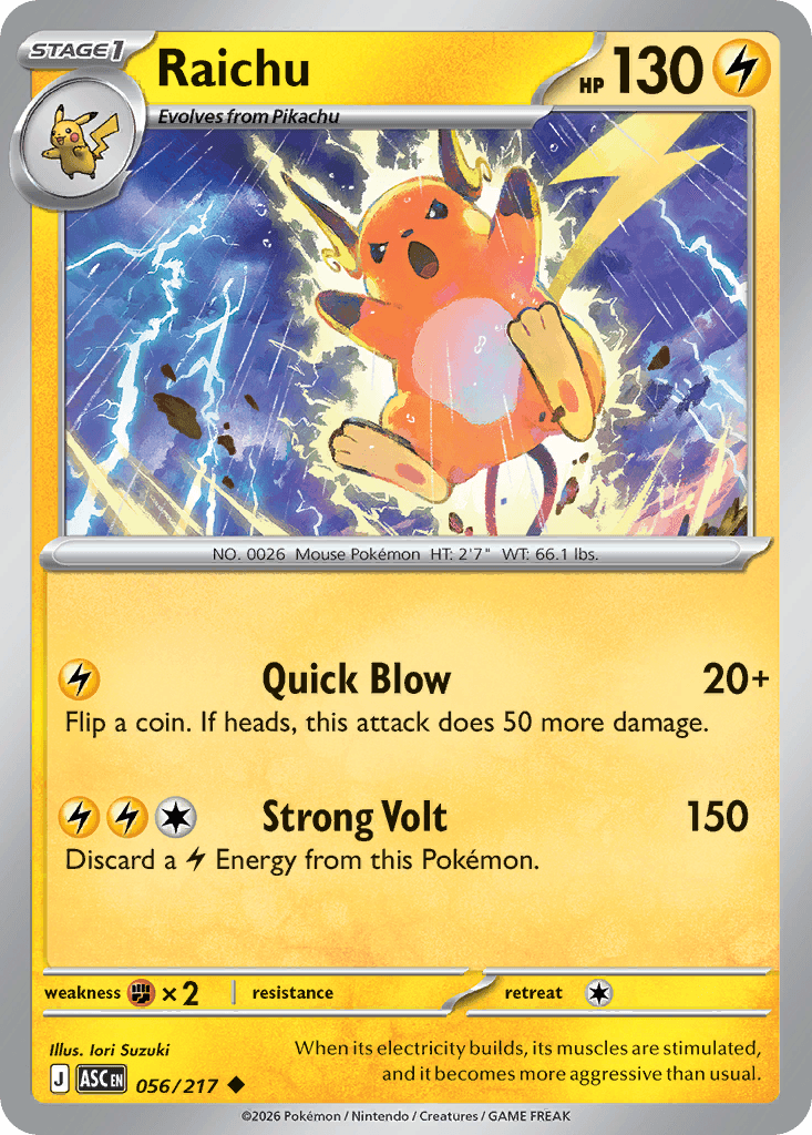 Raichu Ascended Heroes