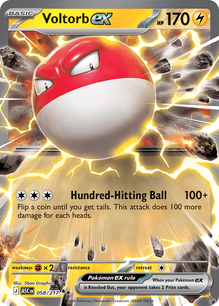 Voltorb ex Ascended Heroes