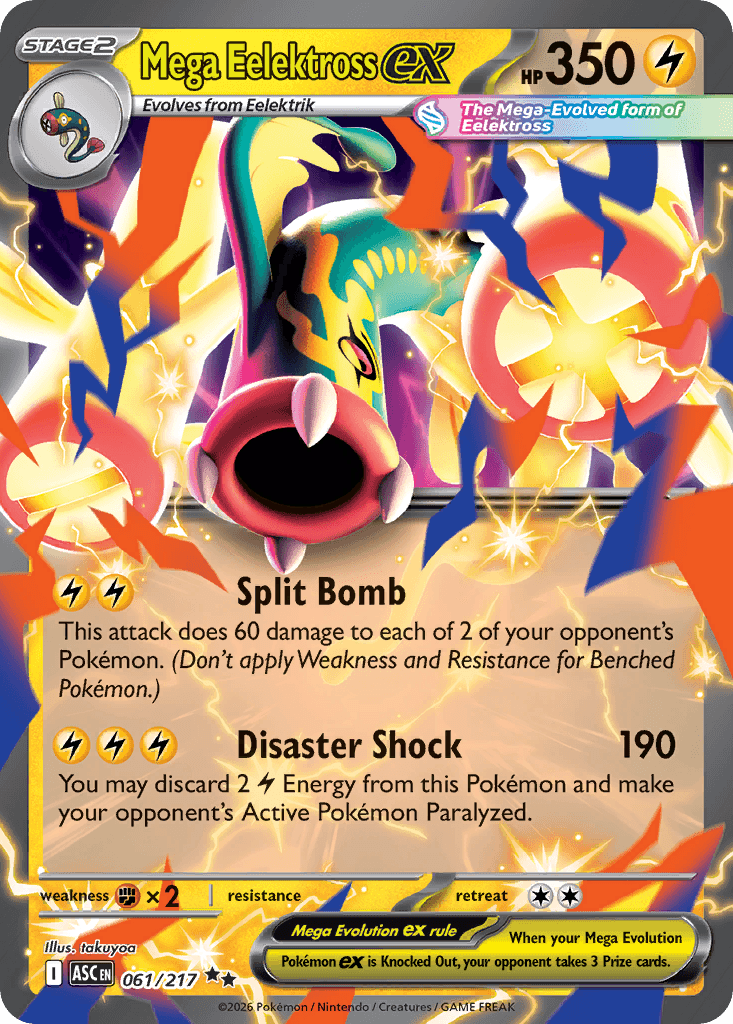 Mega Eelektross ex Ascended Heroes