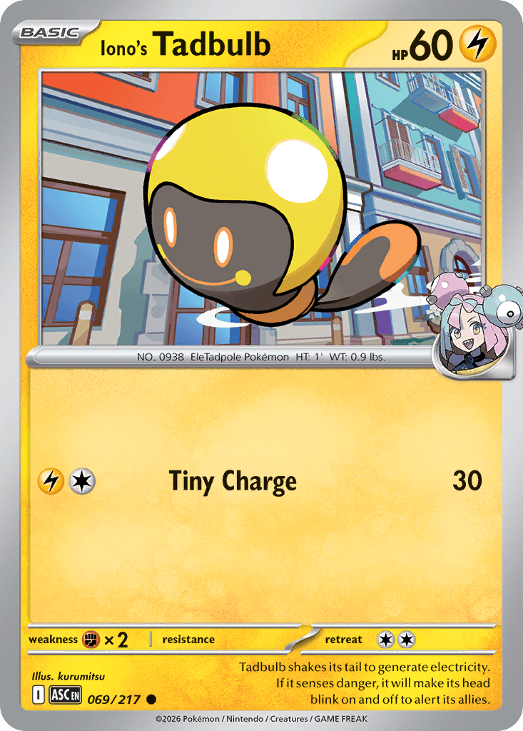 Iono's Tadbulb Ascended Heroes