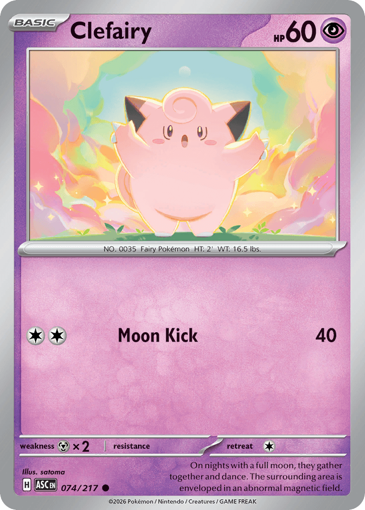 Clefairy Ascended Heroes