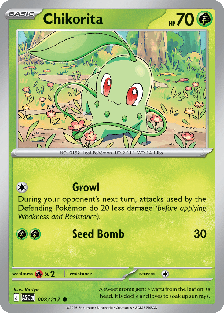 Chikorita Ascended Heroes