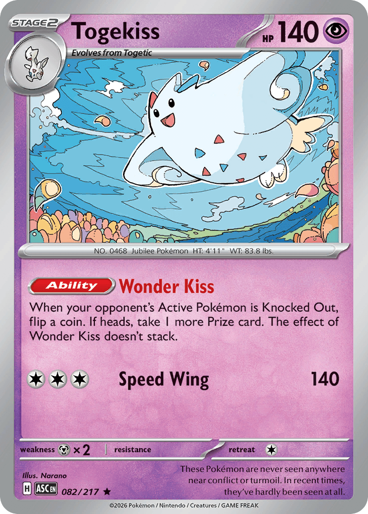 Togekiss Ascended Heroes