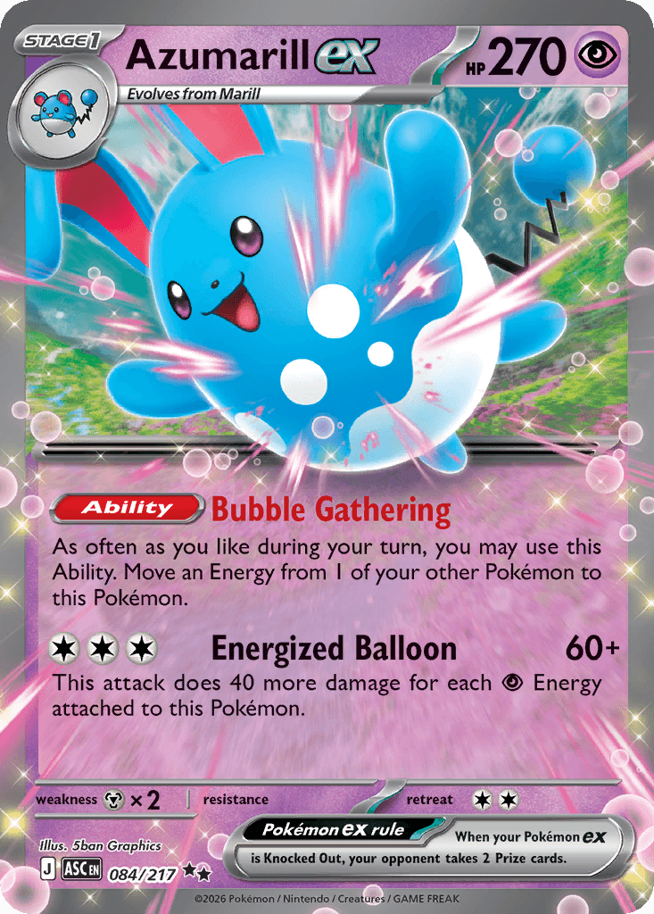 Azumarill ex Ascended Heroes