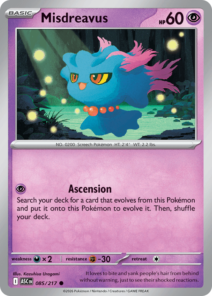 Misdreavus Ascended Heroes