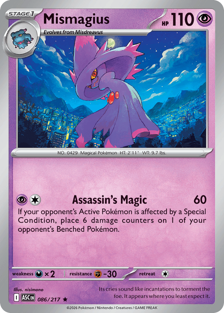 Mismagius Ascended Heroes