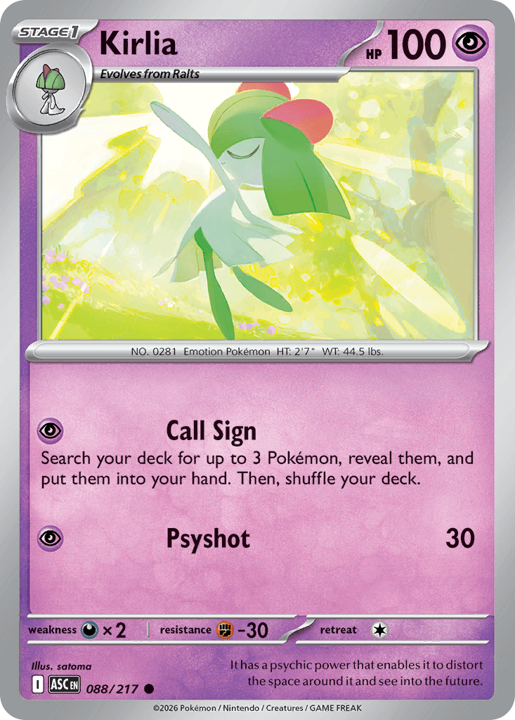Kirlia Ascended Heroes