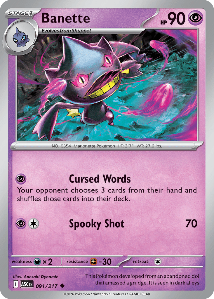 Banette Ascended Heroes