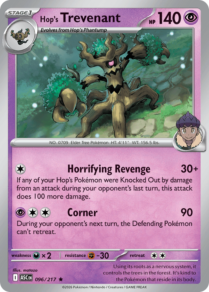 Hop's Trevenant Ascended Heroes