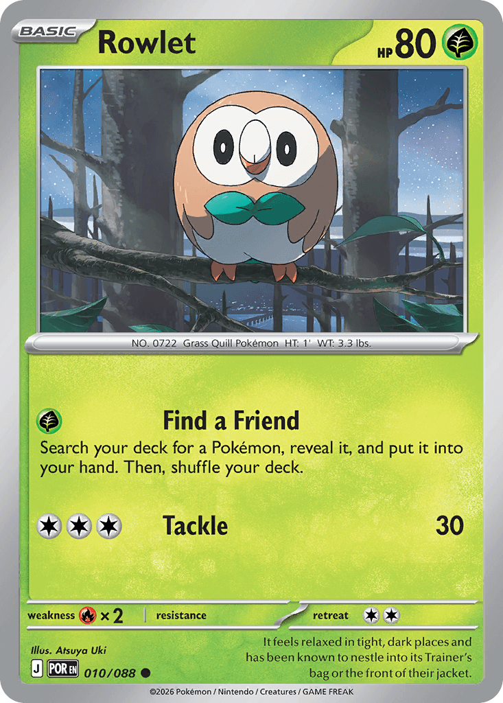 Rowlet Perfect Order