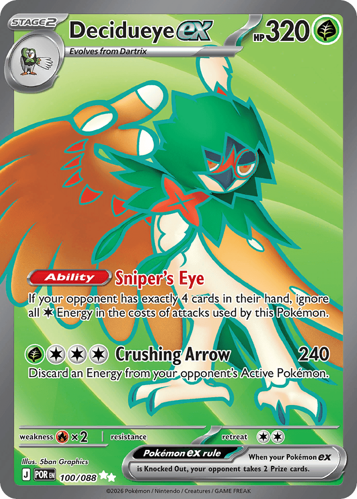Decidueye ex Perfect Order