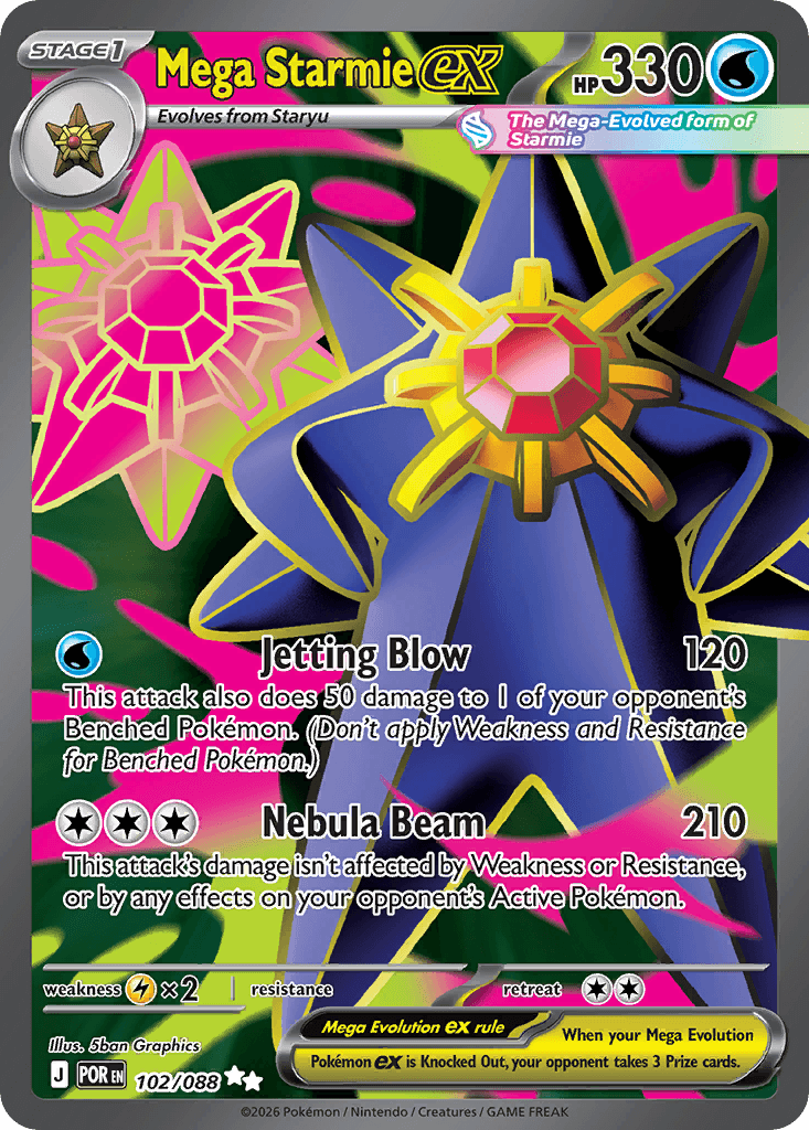 Mega Starmie ex Perfect Order